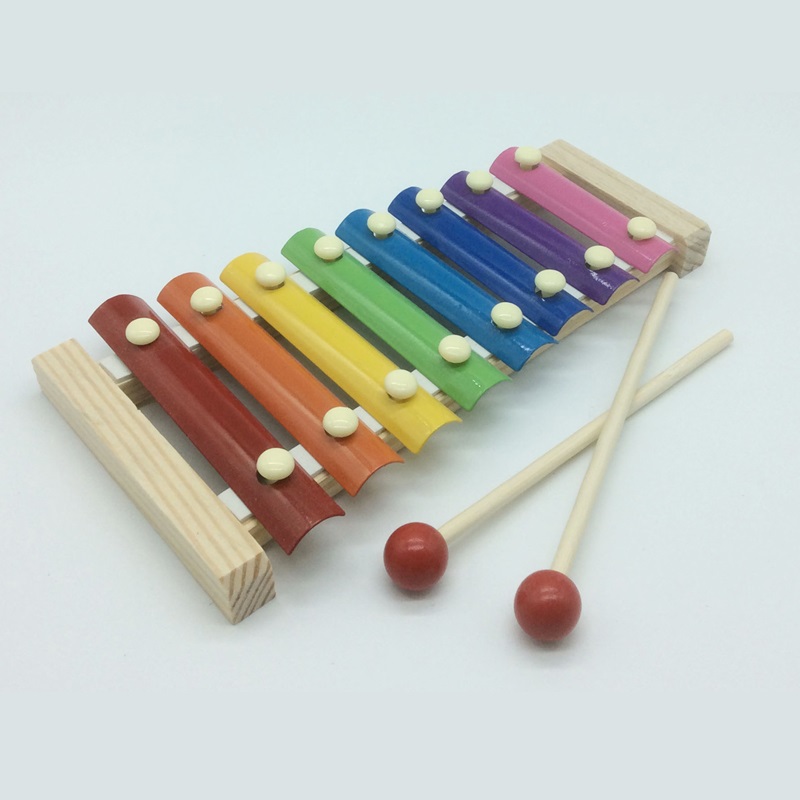 Kinder Xylophon Glockenspiel Klangplatten Klangspiel Motorik